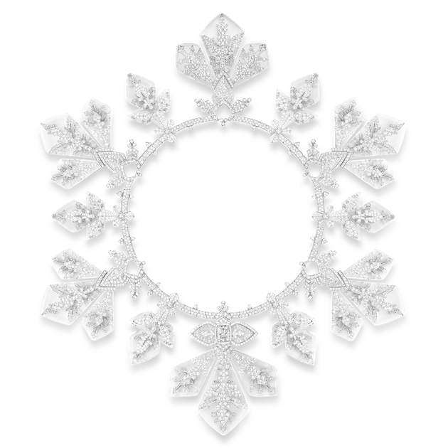 Lumière de Nuit极夜之光系列Flocon Impérial项链